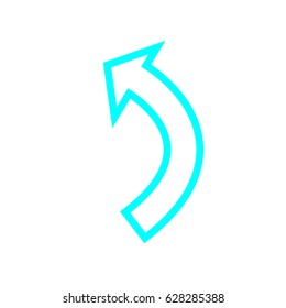 arrow simple icon