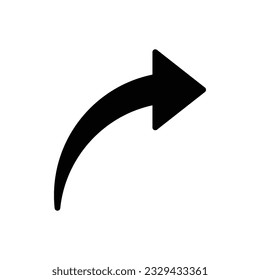arrow simple icon logo illustration