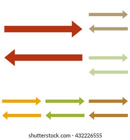 Arrow simple sign