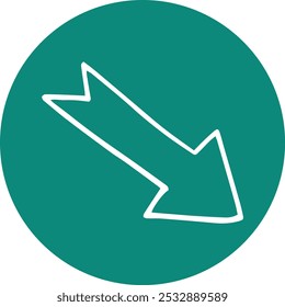 Ícone de vetor de linha única