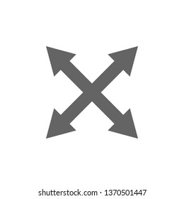 Arrow, size icon. Element arrow icon. Premium quality graphic design icon. Signs and symbols collection icon for websites, web design, mobile app