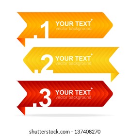 Arrow speech templates for text