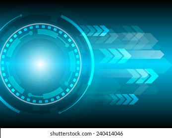 arrow speed abstract technology background