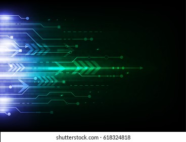 arrow speed, vector communication abstract background