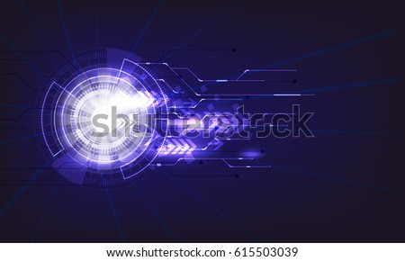 arrow speed, vector communication abstract background