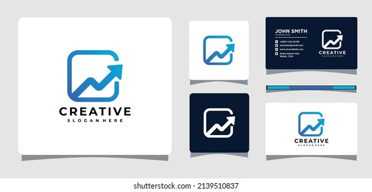 Arrow Square Logo Design Inspiration