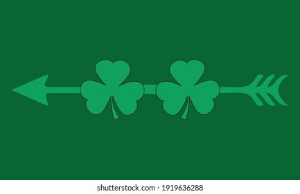 Arrow St Patrick Vector And Clip Art