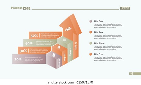Arrow Stairs Slide Template