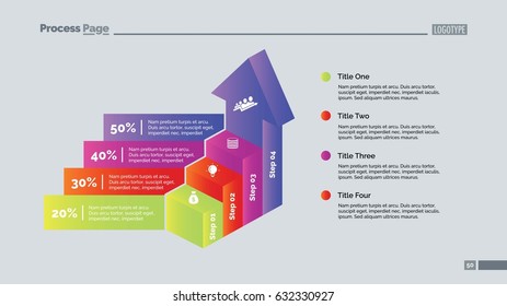 Arrow Stairs Slide Template