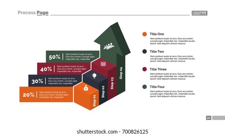 Arrow Stairs Slide Template