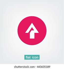 arrow stickers, vector illustration