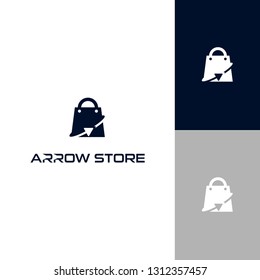 Arrow Store Logo Template Inspiration