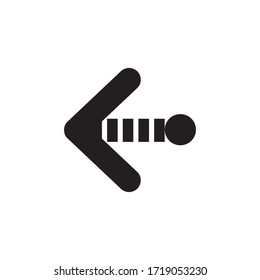 Arrow Style Icon Vector Illustration