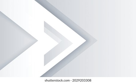 diseño de fondo blanco estilo flecha