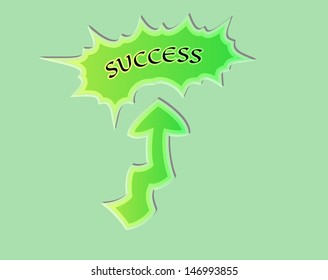 arrow and success