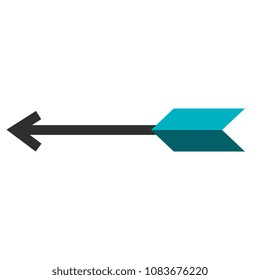 arrow success isolated icon