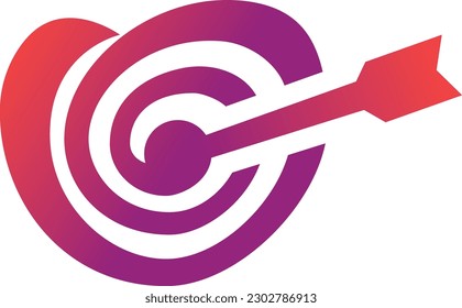 arrow success shooting love heart passion logo vector. cupid speed shot on valentines day. Perfect for dating, valentines, print apps, web and mobile.