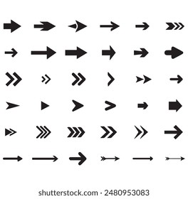 Arrow symbol concept icon. vector signs modern web. design logotype company business abstract letter template vector corporate. new trend idea. identity shape. black creative simple sign design cursor