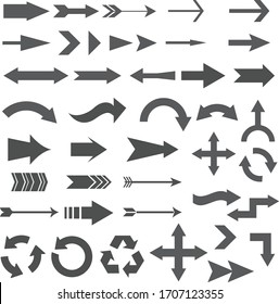 Arrow symbol cursor direction icons