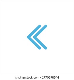 arrow symbol icon flat vector logo design trendy