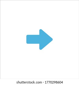 arrow symbol icon flat vector logo design trendy