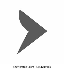 Arrow symbol icon vector