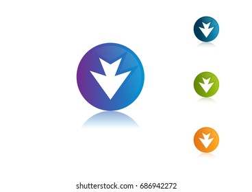 Arrow Symbol Icon Vector