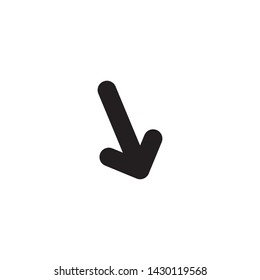 Arrow Symbol Icon Vector Illustration