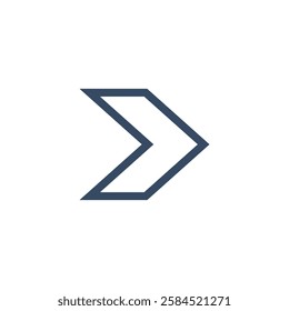 Arrow Symbol Icon Vector Template