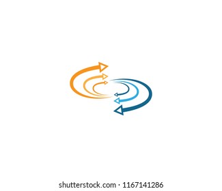 Arrow symbol illustration