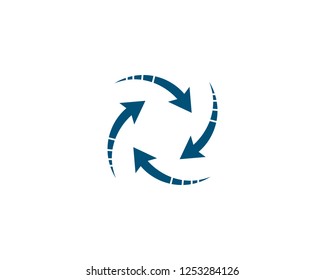 Arrow symbol illustration