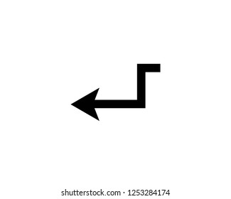 Arrow symbol illustration
