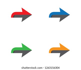 Arrow symbol illustration