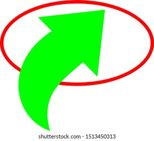 Arrow symbol. Arrow vector icon