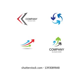 Arrow symbol vector icon illustration
