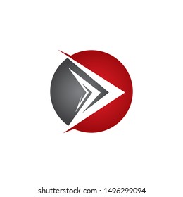 Arrow symbol vector icon illustration