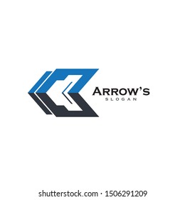 Arrow symbol vector icon illustration