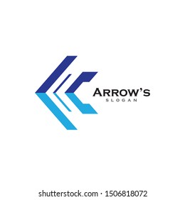 Arrow symbol vector icon illustration