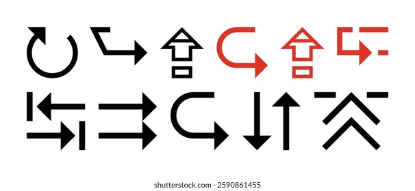 Arrow Symbol Vectors and Illustrations