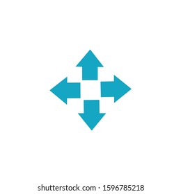  Arrow symbol for web site design, logo, app. Arrow vector illustration