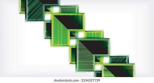 Arrow symbols created with 3d effects and line texture geometric abstract background