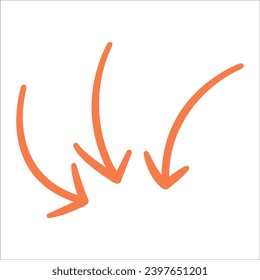 Arrow symbols vector. Arrow icon vector illustration. Colorful arrow symbols