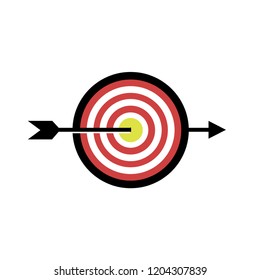 arrow target design vector eps 10