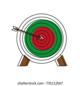 arrow and target icon