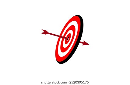 Arrow Target Icon or Logo Design