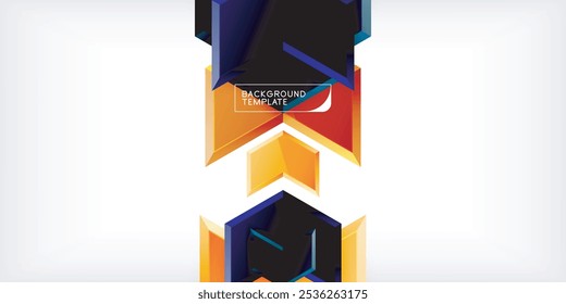 Arrow technology and business concept background. Vector Illustration For Wallpaper, Banner, Background, Card, Book Illustration, landing page