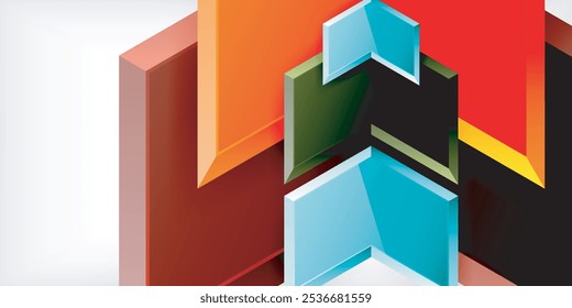 Fondo de concepto de negocio y tecnología de flecha. Ilustración vectorial para el Fondo de pantalla, Anuncio, fondo, tarjeta, ilustración del libro, landing page