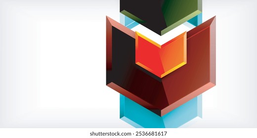Arrow technology and business concept background. Vector Illustration For Wallpaper, Banner, Background, Card, Book Illustration, landing page