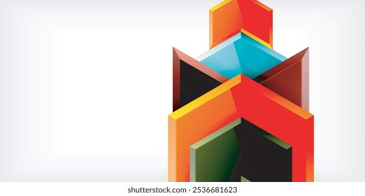 Tecnologia Arrow e plano de fundo do conceito de negócios. Ilustração vetorial para papel de parede, banner, plano de fundo, cartão, ilustração de livro, página inicial