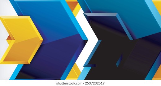 Arrow technology and business concept background. Vector Illustration For Wallpaper, Banner, Background, Card, Book Illustration, landing page